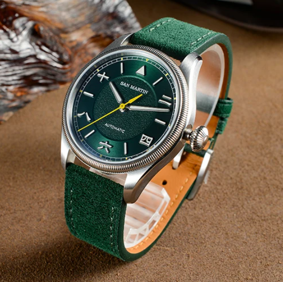 San Martin Men Automatic Watch - Leather Strap Quick Release incelemesi ve fiyatı