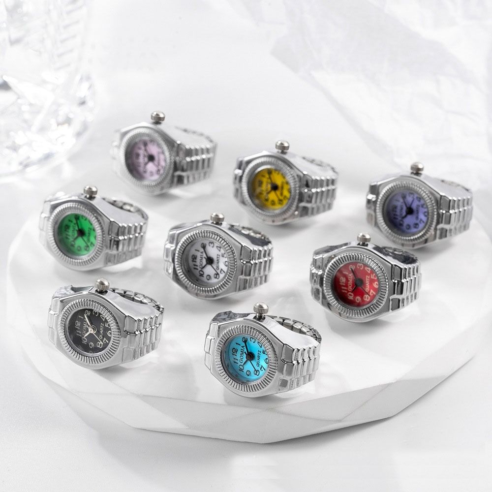Punk Mini Finger Watch Rings C - Canvas Strap Watch incelemesi ve fiyatı