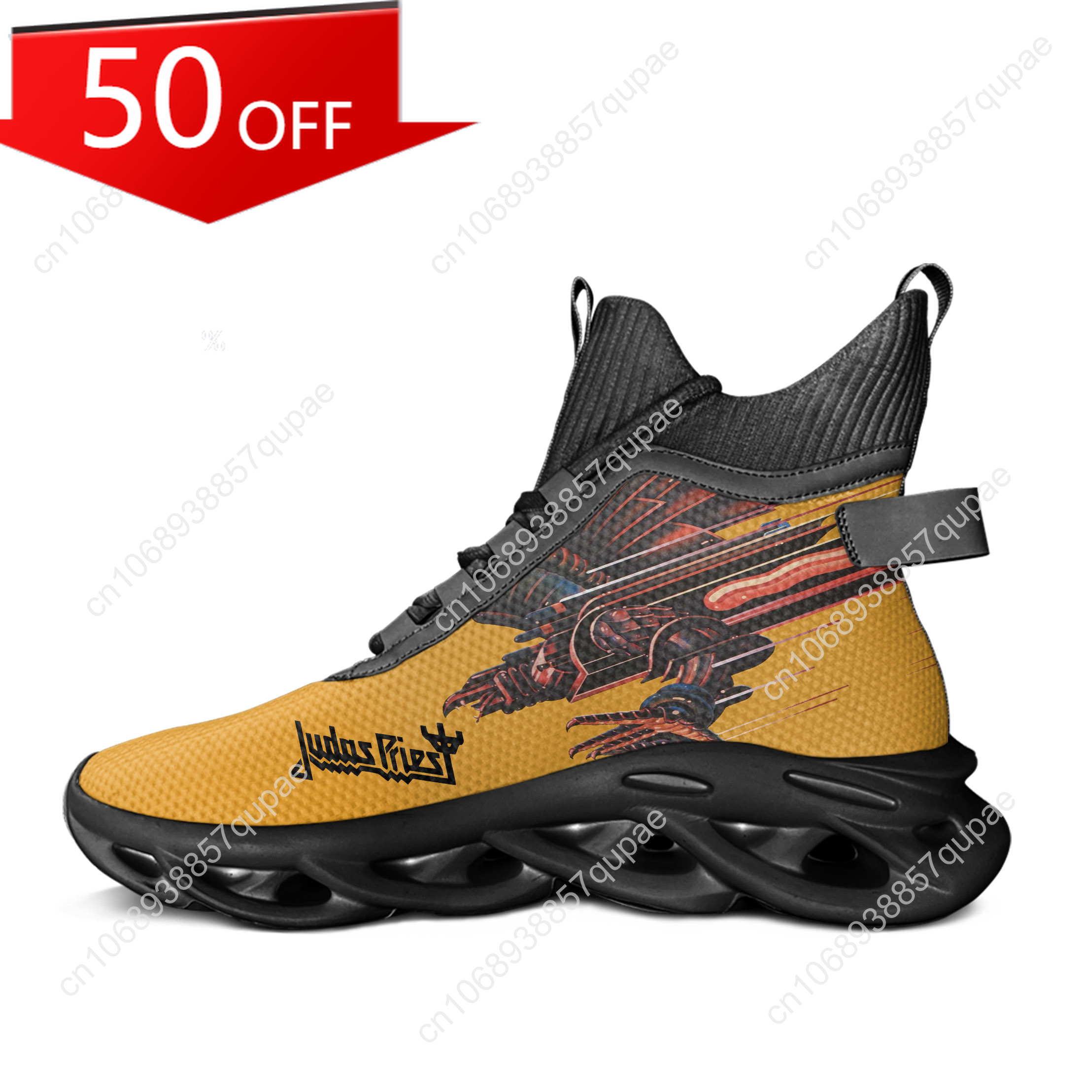 Judas Priest High Top Flats Sn - Mesh Strap Metal incelemesi ve fiyatı