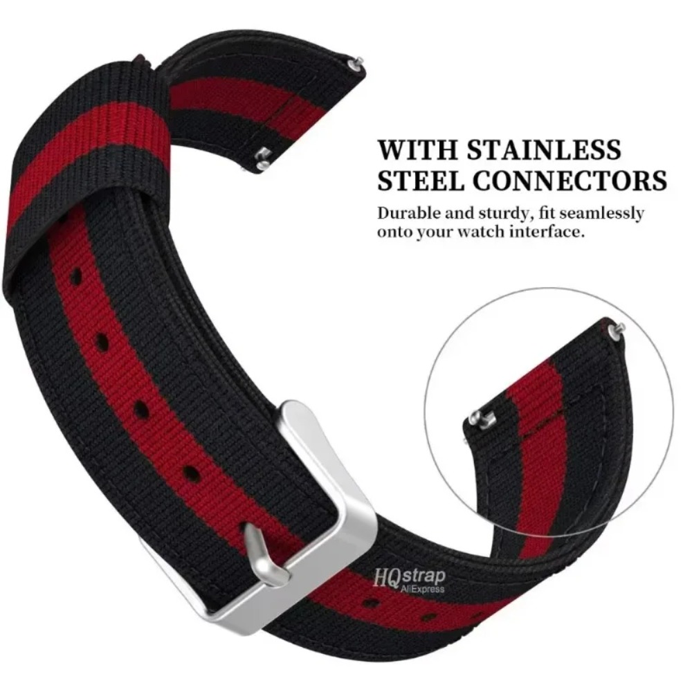 22/20mm Canvas Nylon Strap For - Canvas Strap Watch incelemesi ve fiyatı
