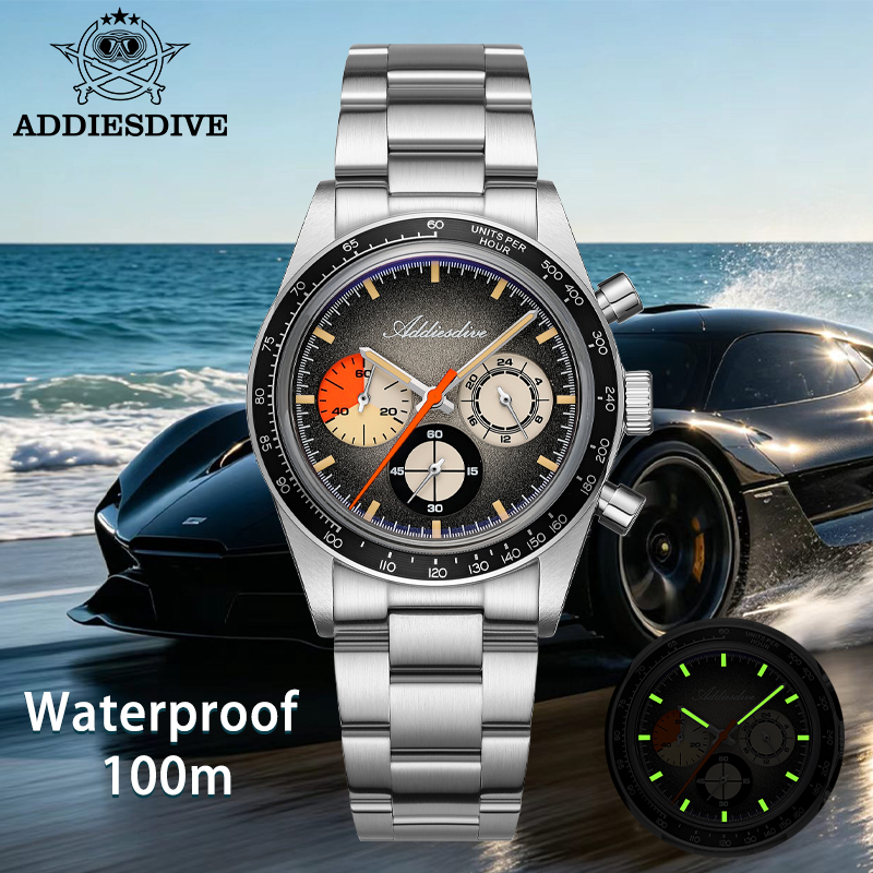 ADDIESDIVE 2026 NEW Chronograp - Tropic Strap Vintage incelemesi ve fiyatı