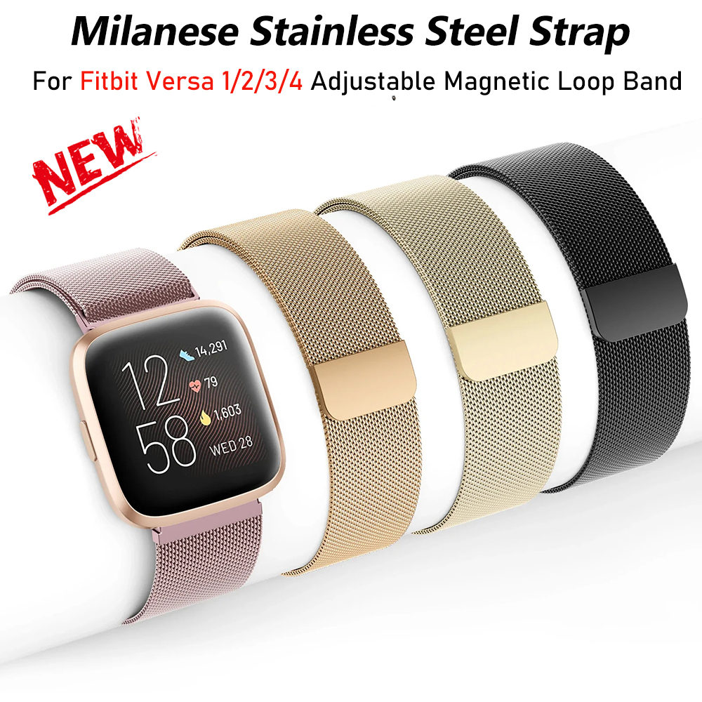Milanese Strap for Fitbit Vers - Milanese Loop Magnetic incelemesi ve fiyatı