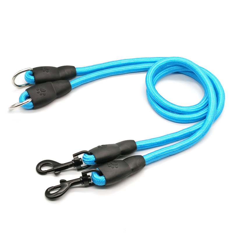 Dog Leash Double Leashes for D - Leather Strap Quick Release incelemesi ve fiyatı
