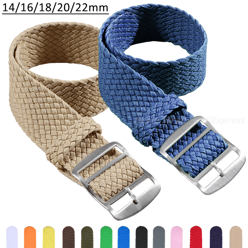 14mm 16mm 18mm 20mm 22mm Nylon - Perlon Strap Woven incelemesi ve fiyatı