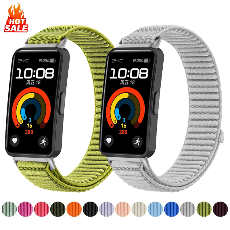 Nylon Loop Strap For Huawei Ba - Sport Loop Velcro incelemesi ve fiyatı
