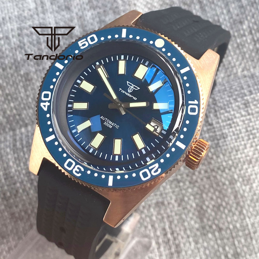 Tandorio 62 MAS CUSN8 Solid Br - Rubber Strap Diver incelemesi ve fiyatı