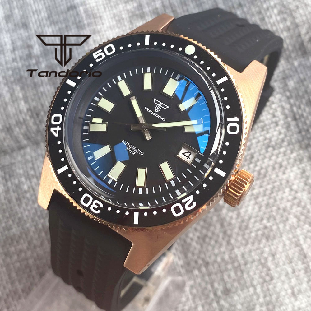 Tandorio 62 MAS CUSN8 Solid Br - Rubber Strap Diver incelemesi ve fiyatı