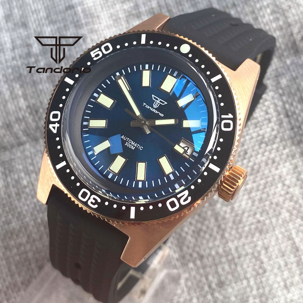 Tandorio 62 MAS CUSN8 Solid Br - Rubber Strap Diver incelemesi ve fiyatı
