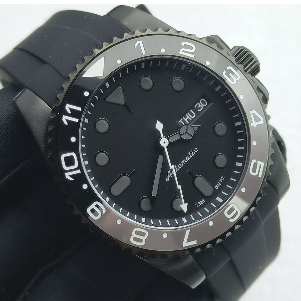 40MM NH36 Watch Black Men's St - Stainless Bracelet Diver incelemesi ve fiyatı