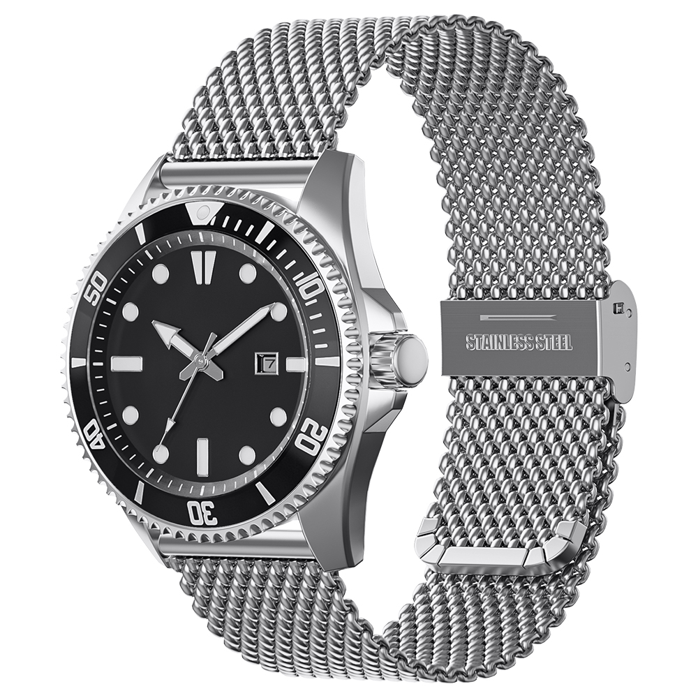 18mm 20mm 22mm 24mm Bands Univ - Mesh Strap Metal incelemesi ve fiyatı