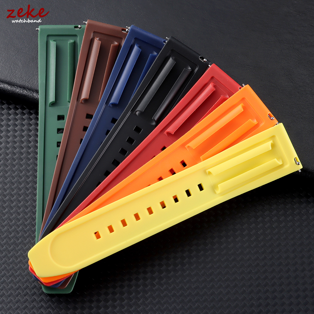 20mm 22mm Rubber Strap for Ome - Butterfly Clasp Deployant incelemesi ve fiyatı