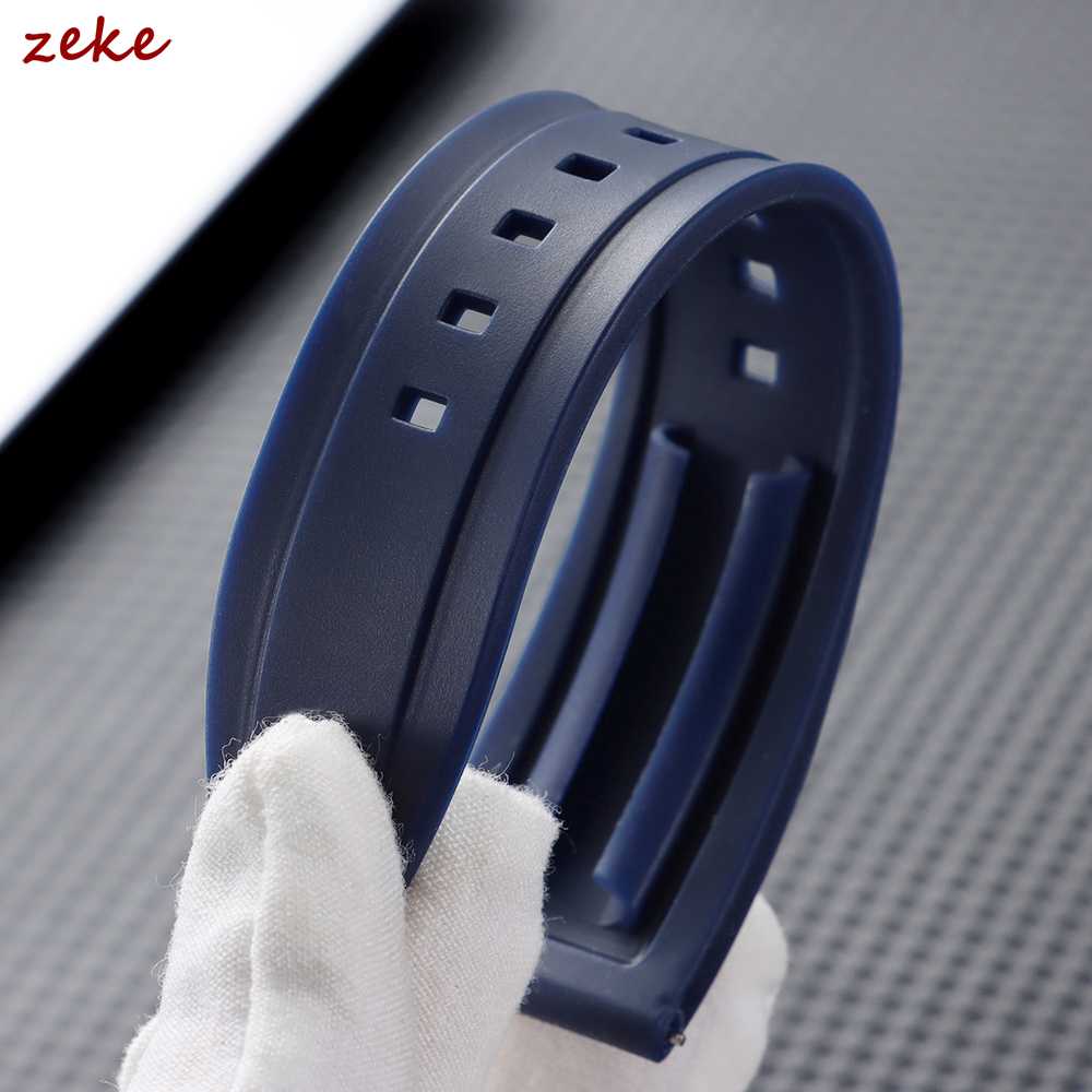 20mm 22mm Rubber Strap for Ome - Butterfly Clasp Deployant incelemesi ve fiyatı