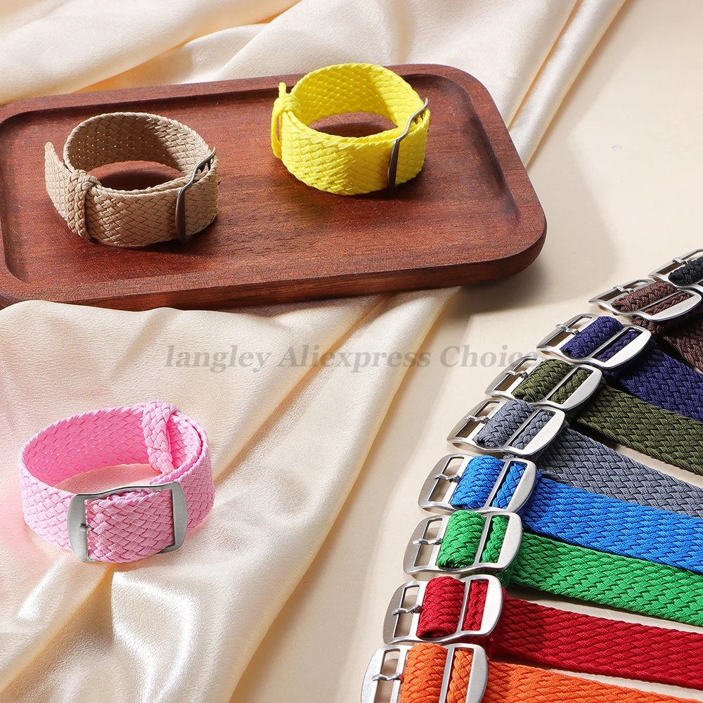 14mm 16mm 18mm 20mm 22mm Fabri - Perlon Strap Woven incelemesi ve fiyatı
