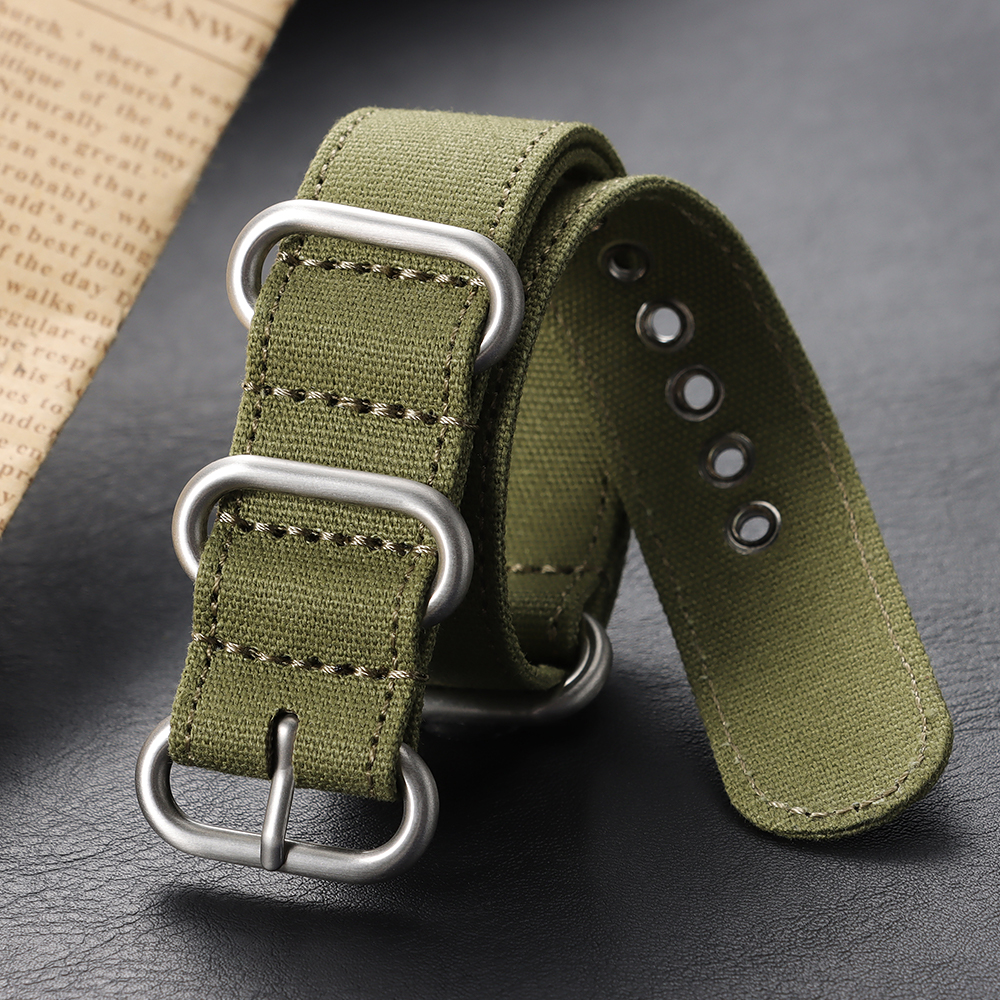 18mm 20mm 22mm 24mm Canvas Nyl - Canvas Strap Watch incelemesi ve fiyatı
