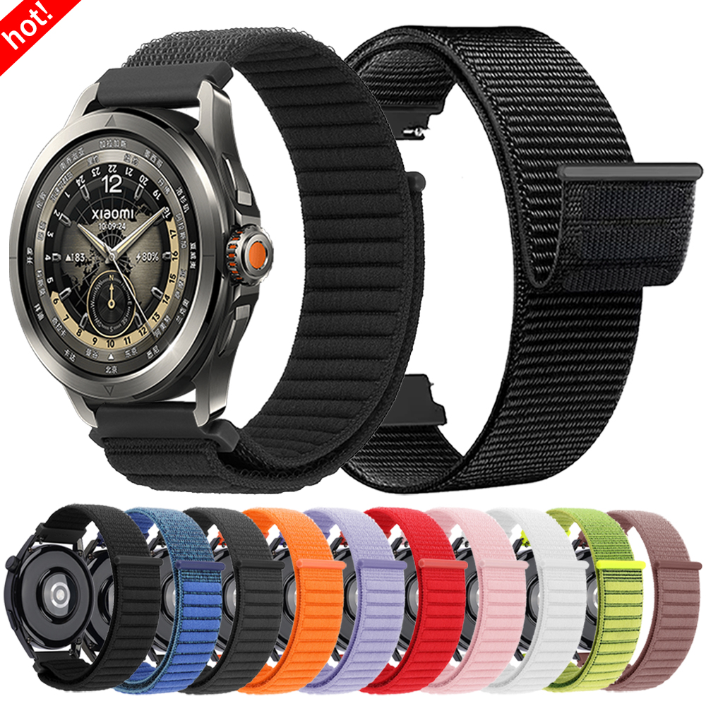 22mm Nylon Band For Xiaomi Wat - Sport Loop Velcro incelemesi ve fiyatı