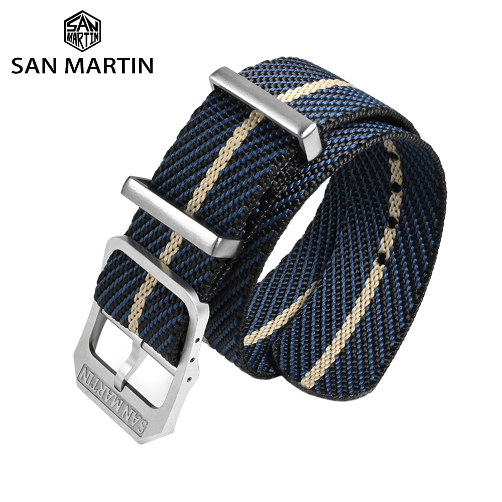 San Martin High Quality 20mm U - Nato Strap Nylon incelemesi ve fiyatı