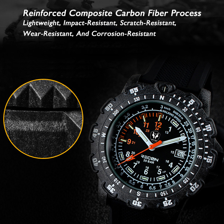 Hnlgnox Mens Pilot Watches Spo - Rubber Strap Diver incelemesi ve fiyatı