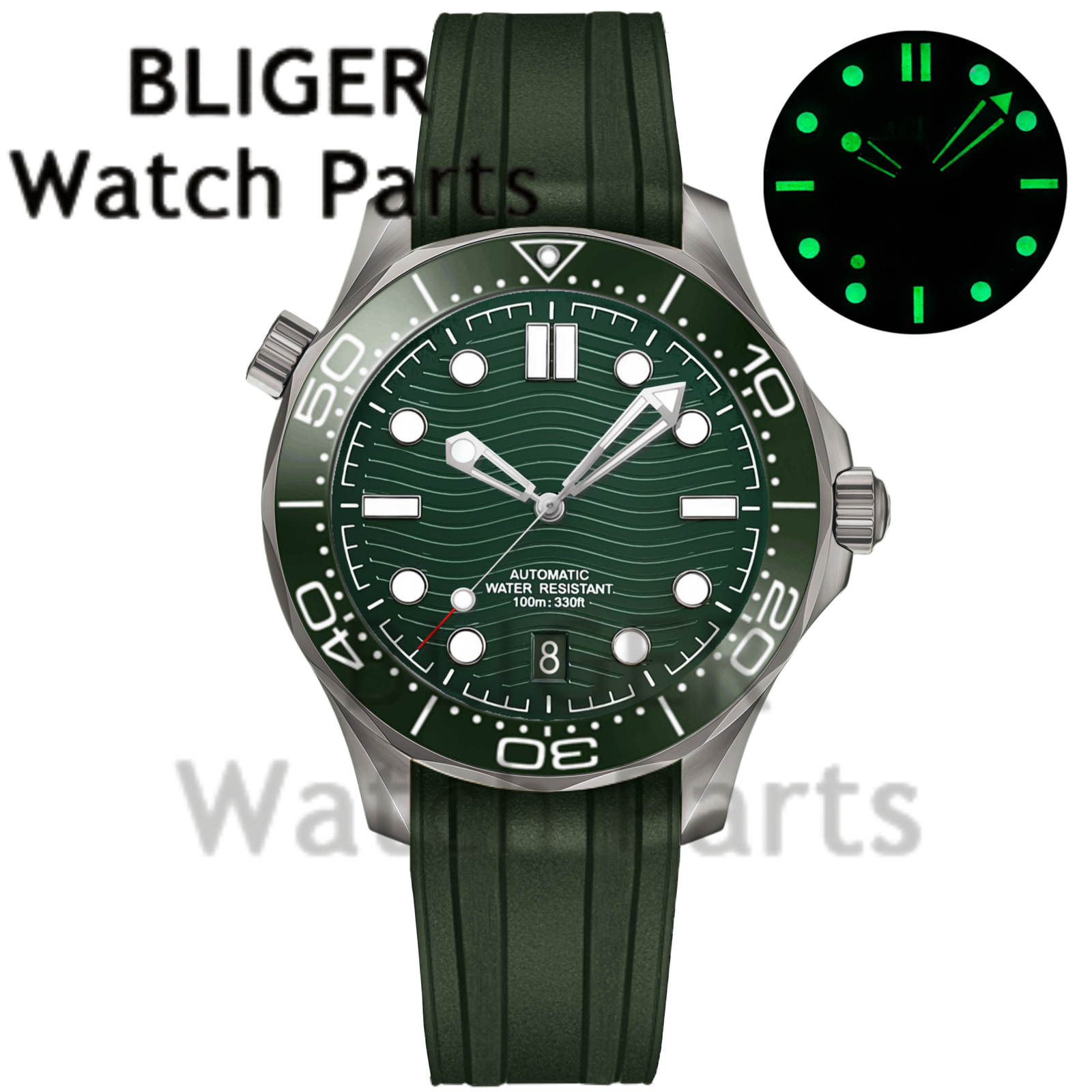 Customizable DIY 41mm Titanium - Stainless Bracelet Diver incelemesi ve fiyatı