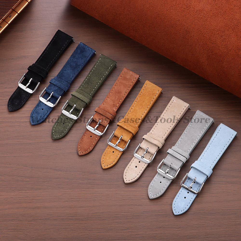 Vintage Suede Cowhide Watch St - Suede Strap Watch incelemesi ve fiyatı