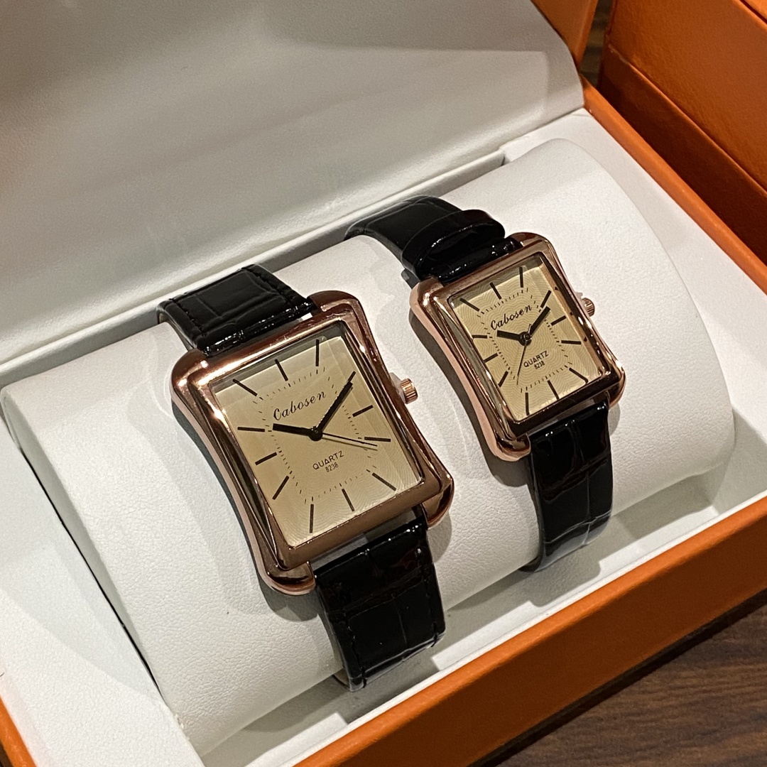 Couple Watch Quartz Movement B - Leather Watch Band Men incelemesi ve fiyatı