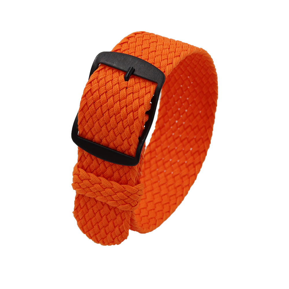 18mm 20mm 22mm Solid color For - Perlon Strap Woven incelemesi ve fiyatı