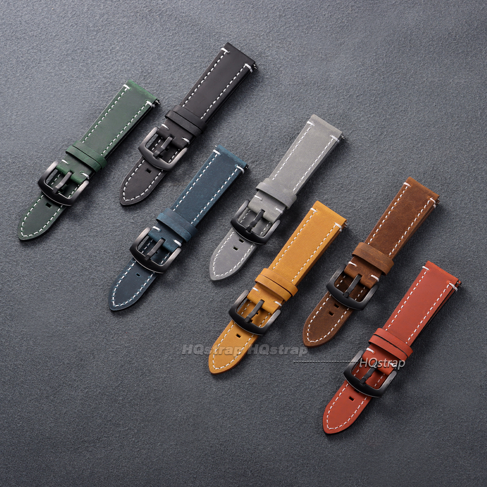 Vintage Calfskin Leather Watch - Leather Strap Quick Release incelemesi ve fiyatı