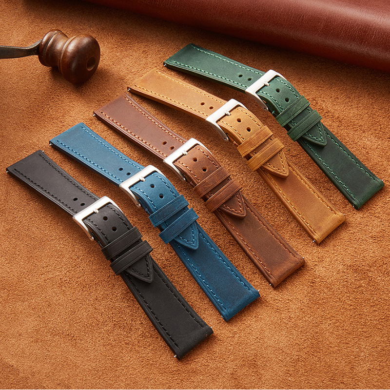 Vintage Watch Strap Quick Rele - Leather Strap Quick Release incelemesi ve fiyatı