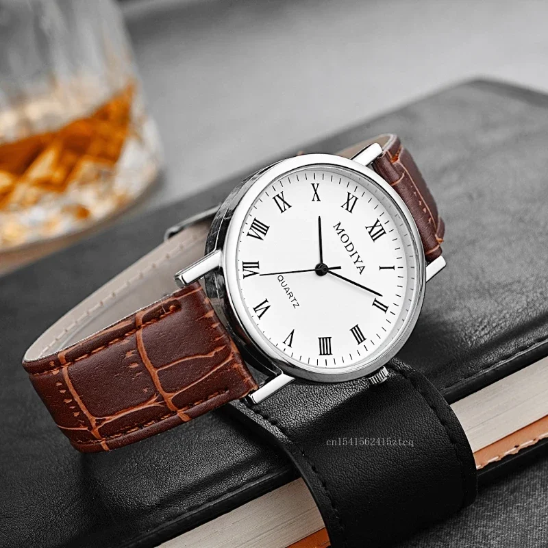 Men's Watches Business Wrist W - Leather Watch Band Men incelemesi ve fiyatı