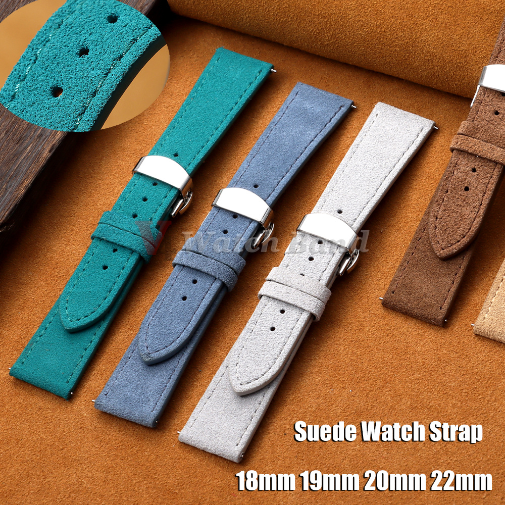 New Suede Watch Strap 18mm 19m - Suede Strap Watch incelemesi ve fiyatı