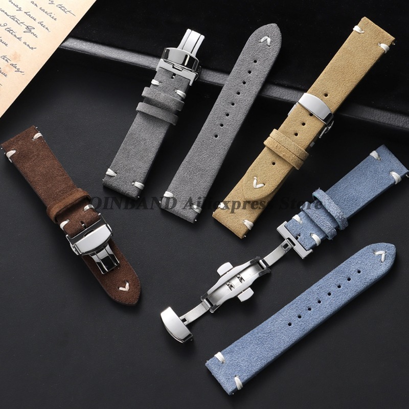 18mm 20mm 22mm Quick Release S - Suede Strap Watch incelemesi ve fiyatı