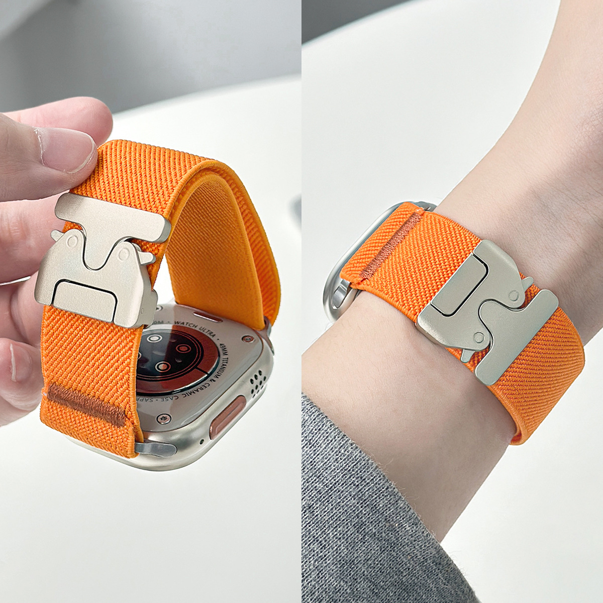 For Apple Watch Band Nylon Ela - Parachute Strap Elastic incelemesi ve fiyatı