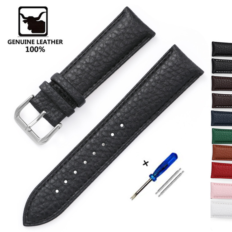 Litchi Pattern Soft Leather Wa - Nato Strap Nylon incelemesi ve fiyatı