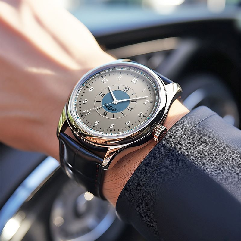 Top Brand Man Wristwatch Luxur - Leather Watch Band Men incelemesi ve fiyatı