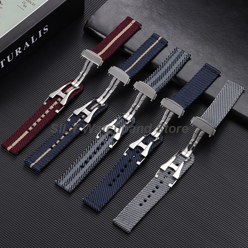 Woven Canvas Fabric Watch Band - Canvas Strap Watch incelemesi ve fiyatı