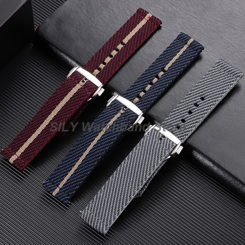Woven Canvas Fabric Watch Band - Canvas Strap Watch incelemesi ve fiyatı