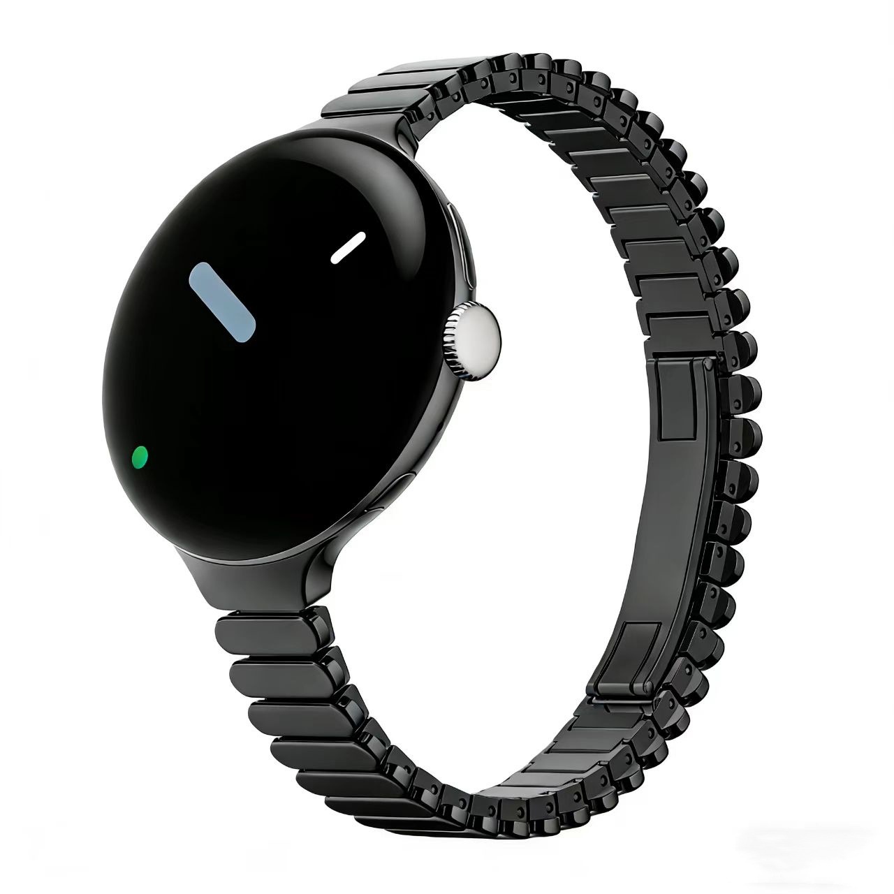 Oval Shape Link Watch Band for - Butterfly Clasp Deployant incelemesi ve fiyatı