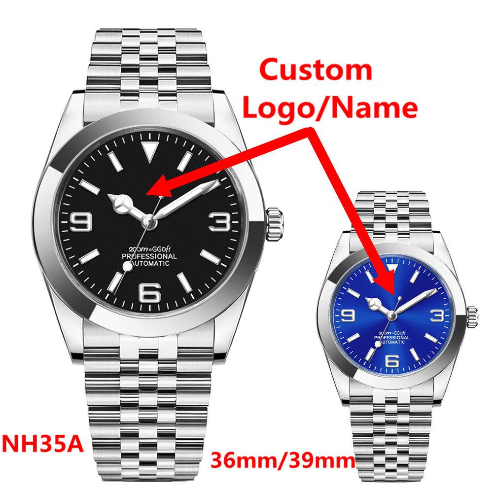 Custom Logo Luxury NH35 Watch  - Stainless Bracelet Diver incelemesi ve fiyatı