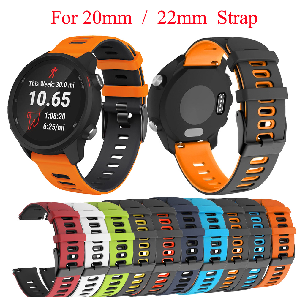 20 22mm Wrist Straps Band For  - Silicone Watch Band 22Mm incelemesi ve fiyatı