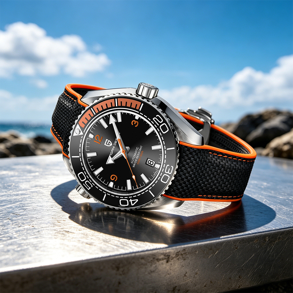 PAGANI DESIGN Diving Watch 100 - Rubber Strap Diver incelemesi ve fiyatı
