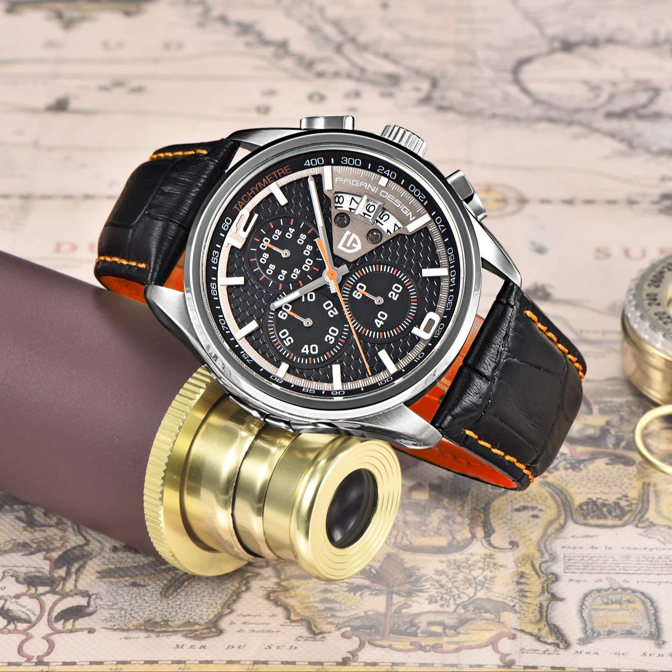 Pagani PD3306 Mens Quartz Watc - Leather Watch Band Men incelemesi ve fiyatı