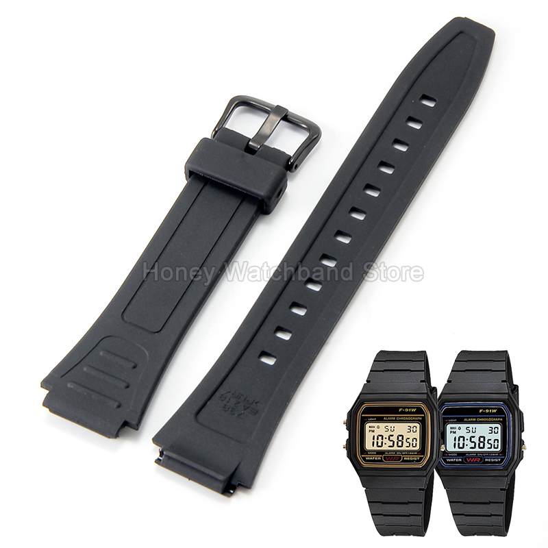 For ​​Casio W-800H F-91W/84/94 - Rubber Strap Diver incelemesi ve fiyatı