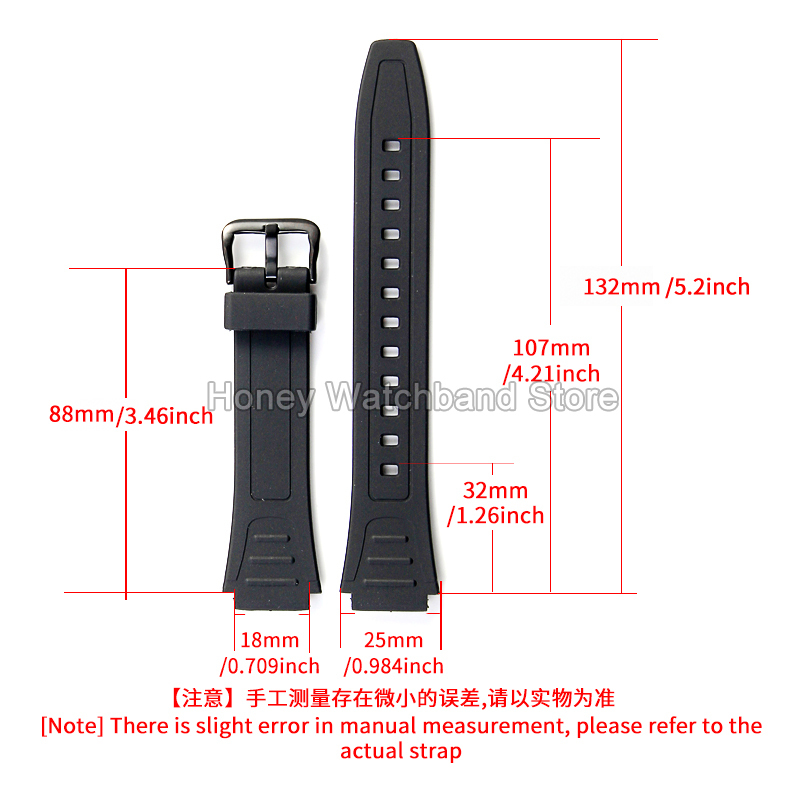 For ​​Casio W-800H F-91W/84/94 - Rubber Strap Diver incelemesi ve fiyatı