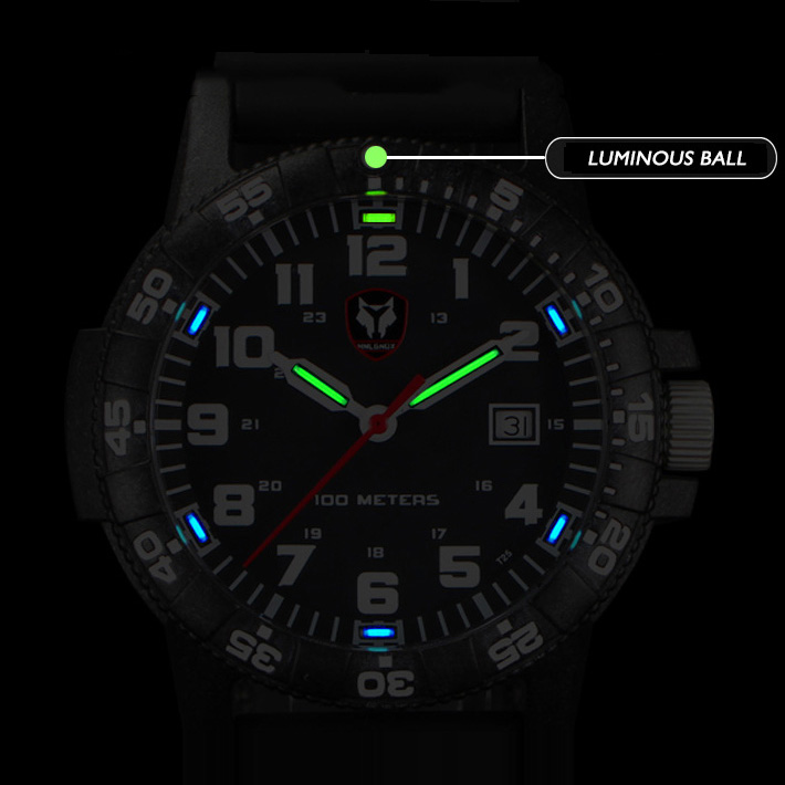 Hnlgnox Mens Pilot Watches Spo - Rubber Strap Diver incelemesi ve fiyatı
