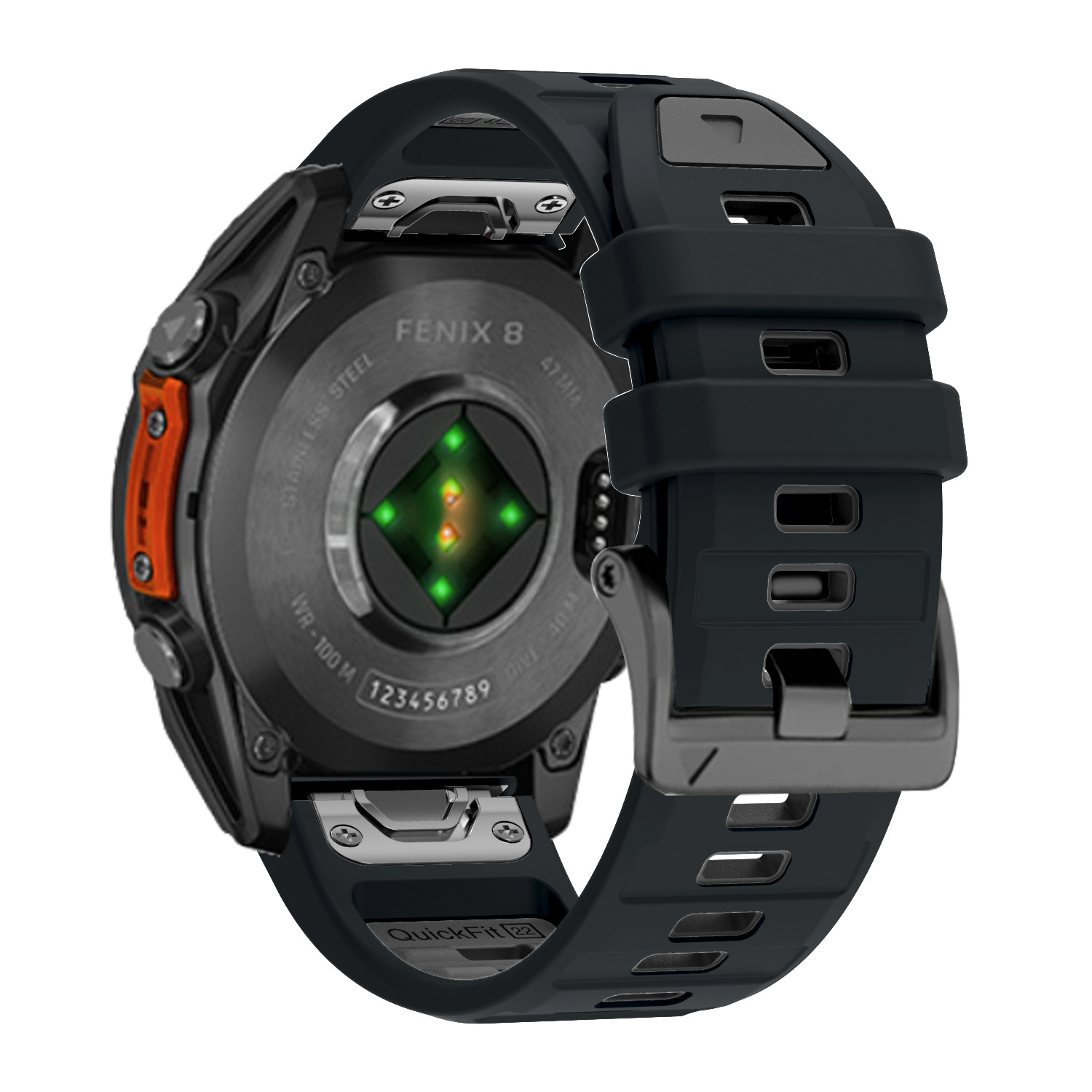 QuickFit 26mm 22mm Silicone Wa - Silicone Watch Band 22Mm incelemesi ve fiyatı