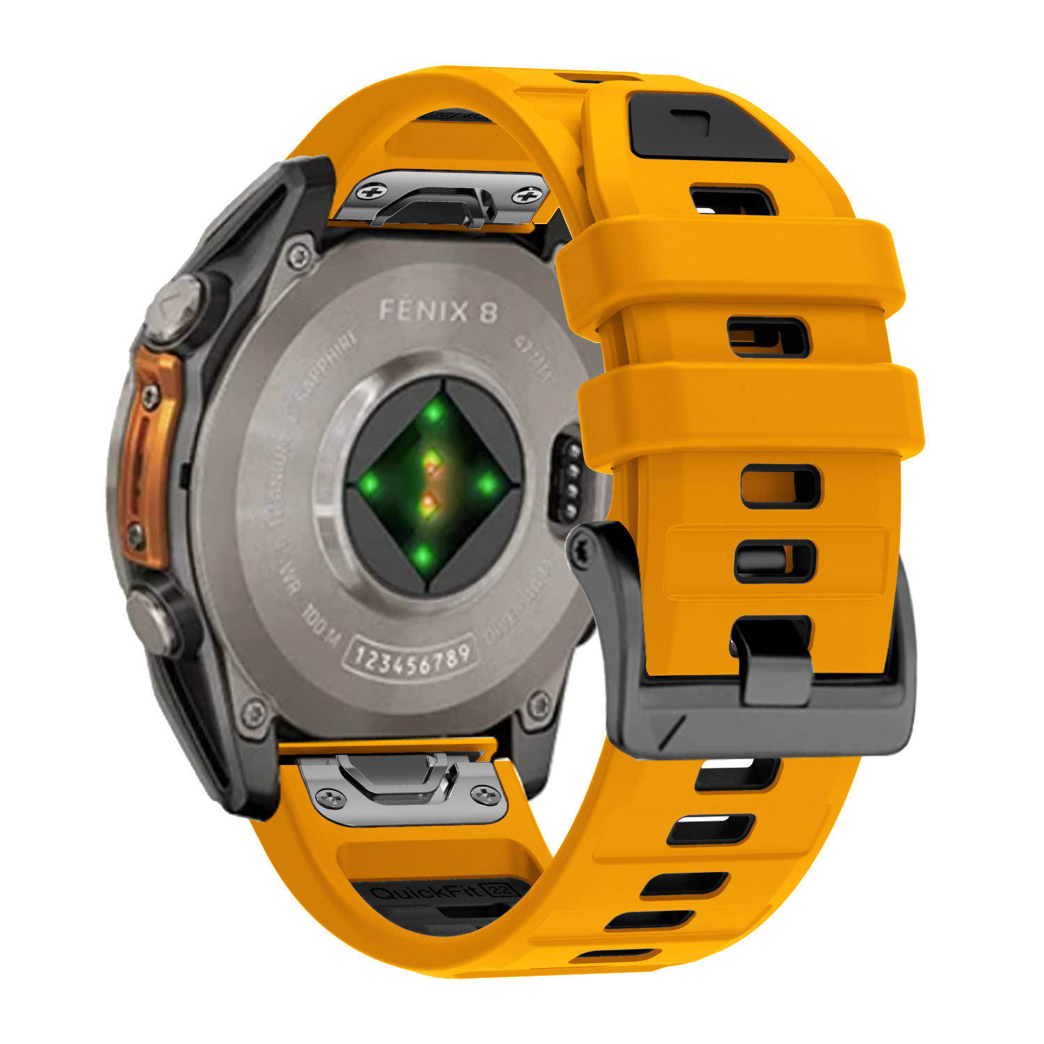 QuickFit 26mm 22mm Silicone Wa - Silicone Watch Band 22Mm incelemesi ve fiyatı