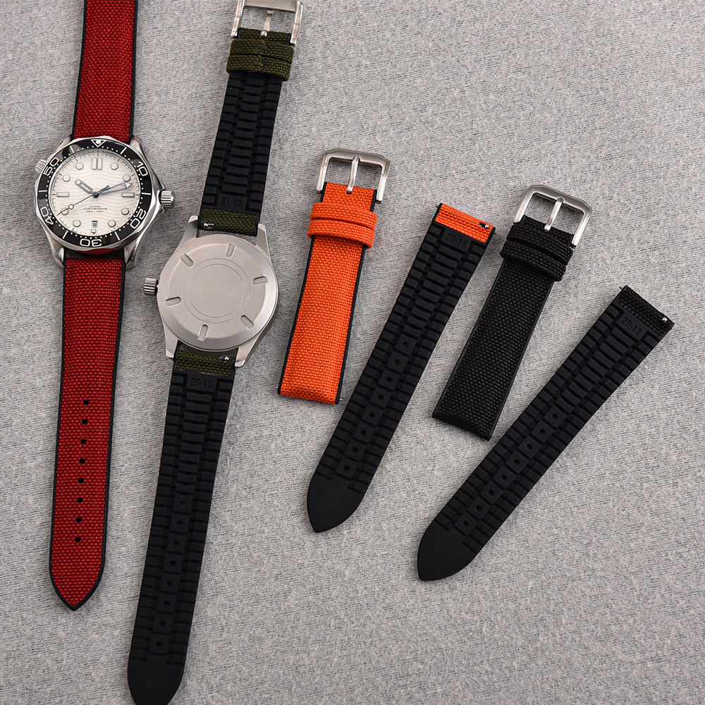 New Design Sailcloth Rubber St - Canvas Strap Watch incelemesi ve fiyatı