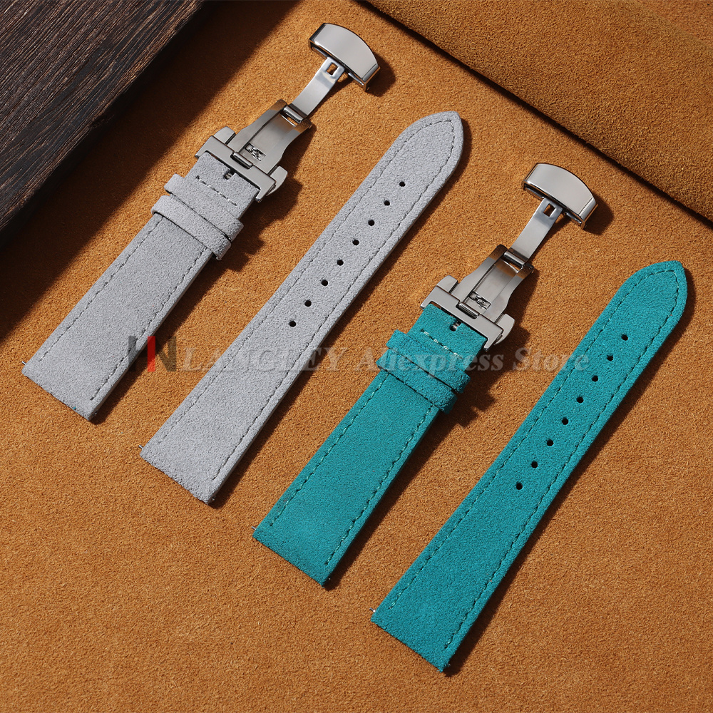 18mm 19mm 20mm 22mm Vintage Su - Suede Strap Watch incelemesi ve fiyatı