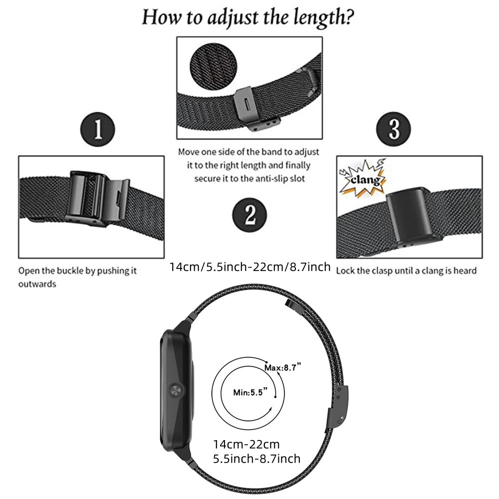 Metal Bands for OPPO Watch 41m - Mesh Strap Metal incelemesi ve fiyatı