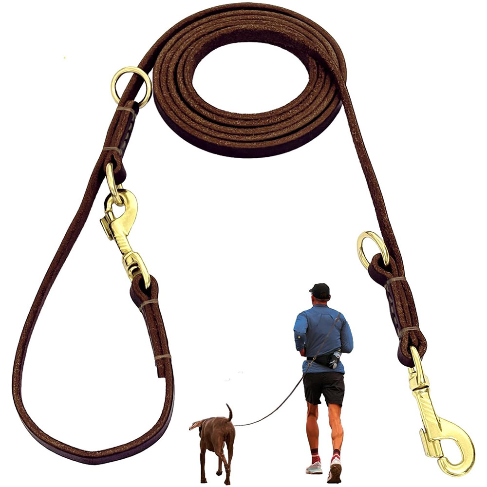 Multi Function Leather Dog Lea - Leather Strap Quick Release incelemesi ve fiyatı