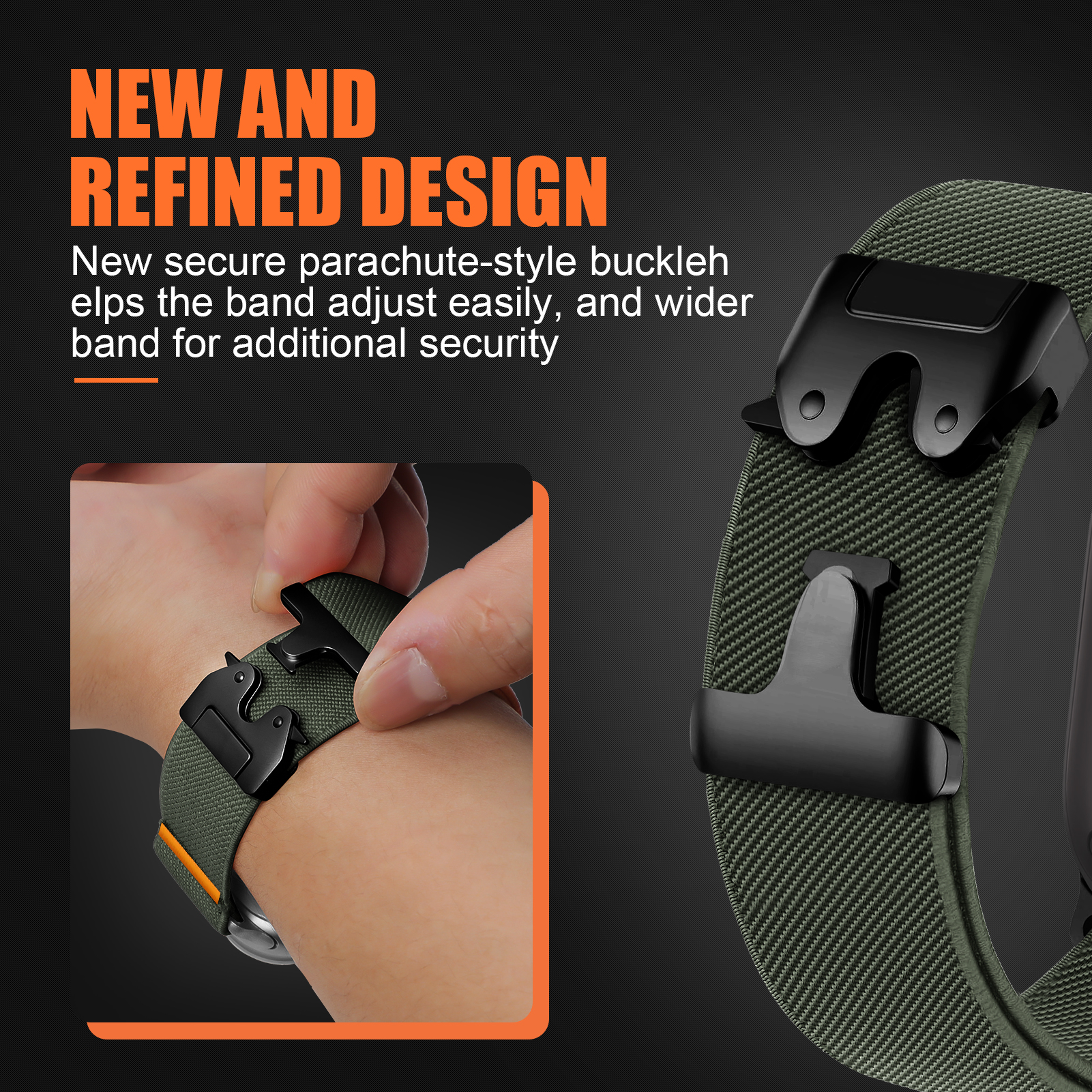 Straps For Apple Watch ultra 2 - Parachute Strap Elastic incelemesi ve fiyatı